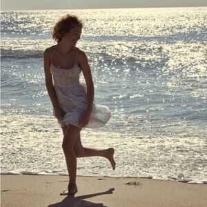 DÔEN Benoit Dress, Clearwater, XS